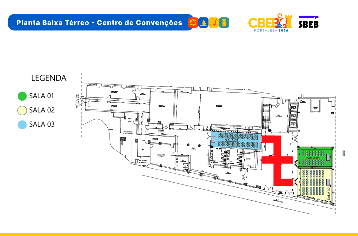 Planta Baixa Térreo - CBEB 2026